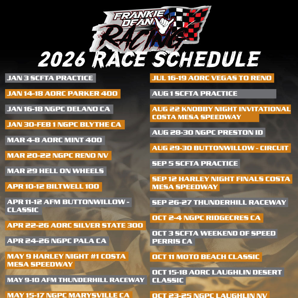 2026 SCHEDULE